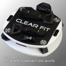 Виброплатформа Clear Fit CF-PLATE Compact 201 WHITE  - магазин СпортДоставка. Спортивные товары интернет магазин в Воронеже 