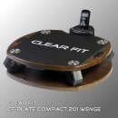 Виброплатформа Clear Fit CF-PLATE Compact 201 WENGE - магазин СпортДоставка. Спортивные товары интернет магазин в Воронеже 
