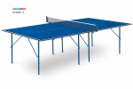 Теннисный стол для помещения swat Hobby 2 blue любительский стол для использования в помещениях 6010 - магазин СпортДоставка. Спортивные товары интернет магазин в Воронеже 