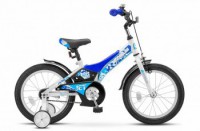 Детский велосипед Stels Jet 16" Z010 синий белый 2022 - магазин СпортДоставка. Спортивные товары интернет магазин в Воронеже 