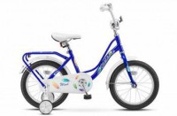 Детский велосипед Stels Wind 16" Z020 синий 2022 - магазин СпортДоставка. Спортивные товары интернет магазин в Воронеже 