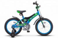 Детский велосипед Stels Jet 16" Z010 синий черный  2022 - магазин СпортДоставка. Спортивные товары интернет магазин в Воронеже 